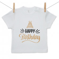 Majica s kratkim rukavom Happy birthday