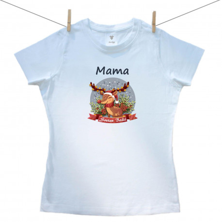 Ženska majica Sretan Božić Mama Ženska majica Sretan Božić Mama