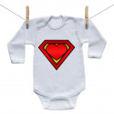 Bodije s dugim rukavom Super dijete