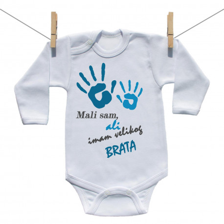 Bodije s dugim rukavom Imam starijeg brata - dječak