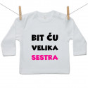 Majica s dugim rukavom Bit ću velika sestra
