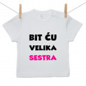 Majica s kratkim rukavom Bit ću velika sestra