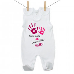 Kombinezon Imam stariju sestru – djevojčicu