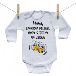 Bodije s dugim rukavom S tatom na jednu