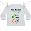 Majica s dugim rukavom Kao da sam iz divljeg jajeta