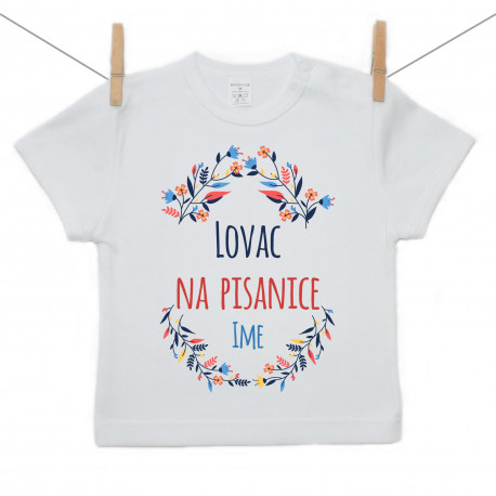 Majica s kratkim rukavom Lovac na pisanice Majica s kratkim rukavom Lovac na pisanice