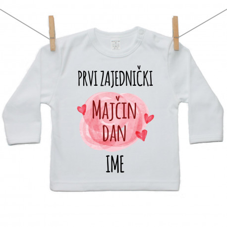 Majica s dugim rukavom Prvi zajednički Majčin dan