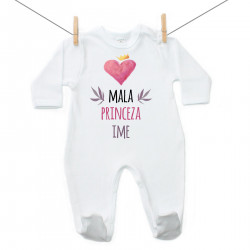 Pidžama Mala princeza s imenom