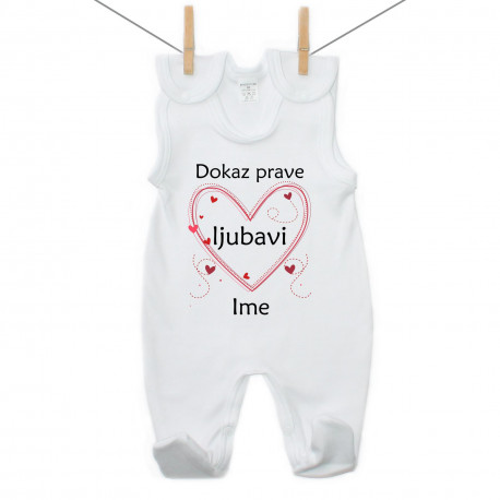 Kombinezon Dokaz prave ljubavi s imenom