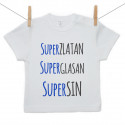 Majica s kratkim rukavom Super zlatan, super glasan, super sin