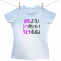 Ženska majica Super lijepa, super umorna, super majka