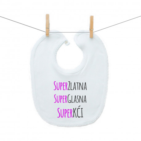 Podbradak Super zlatna, super glasna, super kći Podbradak Super zlatna, super glasna, super kći