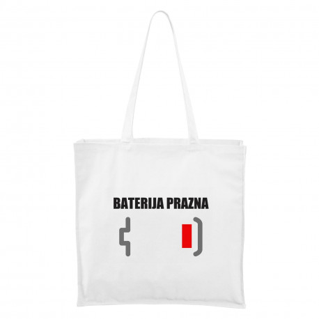 Maxi torba Baterija prazna