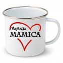 Emajlirana šalica Najbolja mamica