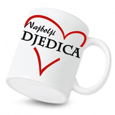 Keramička šalica Najbolji djedica