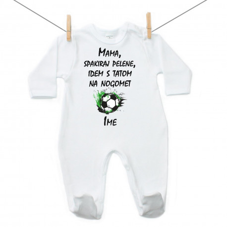 Pidžama idem s tatom na nogomet