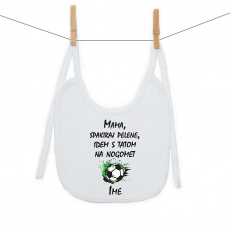 Podbradak idem s tatom na nogomet