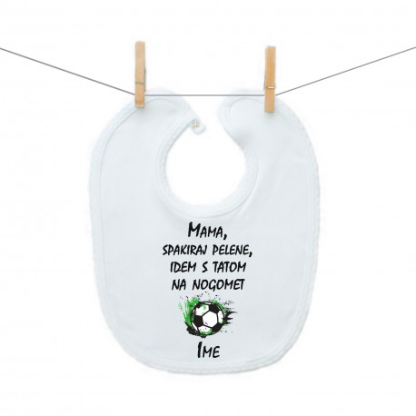 Podbradak idem s tatom na nogomet