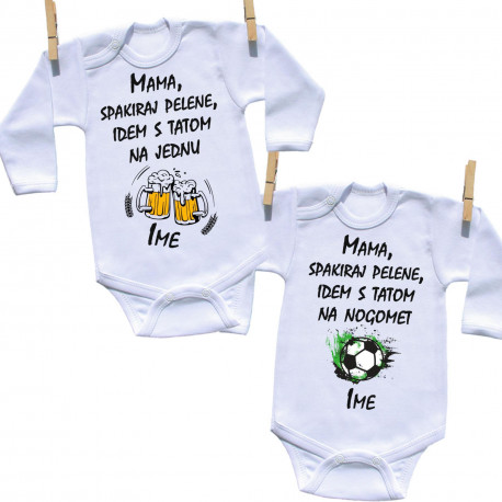 Set Idem s tatom na jednu / na nogomet