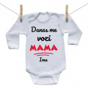 Bodije s dugim rukavom Danas me vozi mama