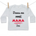 Majica s dugim rukavom Danas me vozi mama