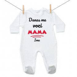 Pidžama Danas me vozi mama