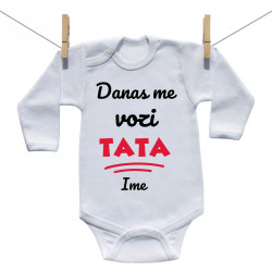 Bodije s dugim rukavom Danas me vozi tata