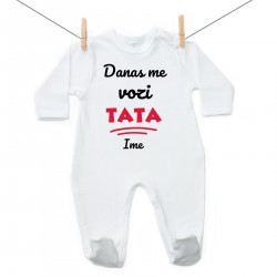 Pidžama Danas me vozi tata