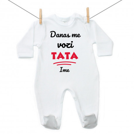 Pidžama Danas me vozi tata