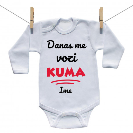 Bodije s dugim rukavom Danas me vozi kuma