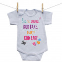 Bodije s kratkim rukavom Što se dogodi kod bake, ostaje kod bake