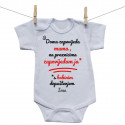 Bodije s kratkim rukavom Doma zapovijeda mama, na praznicima zapovijedam ja