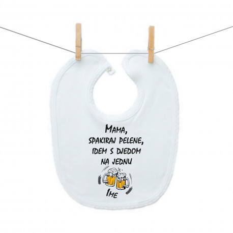 Podbradak Mama, spakiraj pelene, idem s djedom na jednu