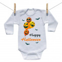 Bodije s dugim rukavom Happy Halloween