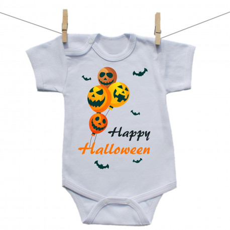 Bodije s kratkim rukavom Happy Halloween Bodije s kratkim rukavom Happy Halloween