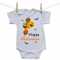 Bodije s kratkim rukavom Happy Halloween