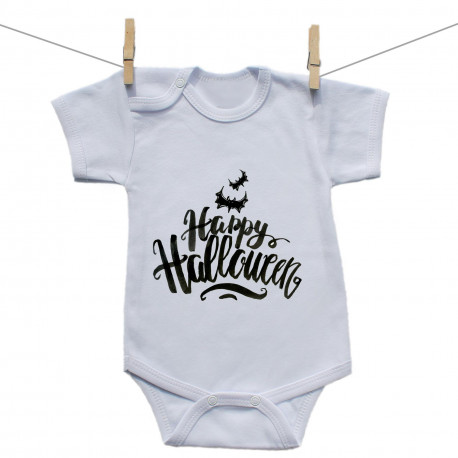 Bodije s kratkim rukavom Happy Halloween