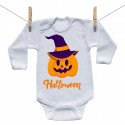 Bodije s dugim rukavom Halloweenska bundeva
