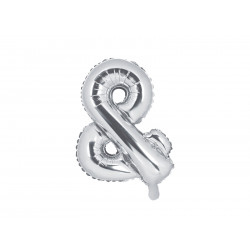 Folija balon &, 35cm, srebrni
