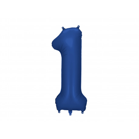 Folija balon Broj 1, 86 cm, tamnoplavi Folija balon Broj 1, 86 cm, tamnoplavi