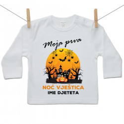 Majica s dugim rukavom Moja prva Noć vještica