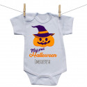 Bodije s kratkim rukavom Moja prva Halloween bundeva