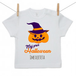 Majica s kratkim rukavom Moja prva Halloween bundeva
