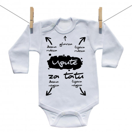 Bodije s dugim rukavom Upute za tatu