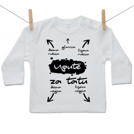 Majica s dugim rukavom Upute za tatu