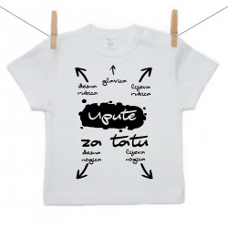 Majica s kratkim rukavom Upute za tatu