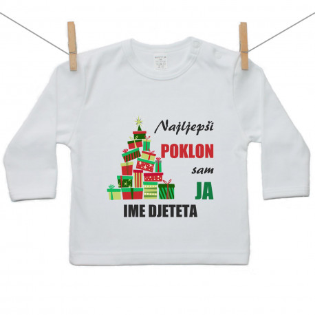 Majica s dugim rukavom Najljepši poklon sam ja