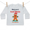 Majica s dugim rukavom Moj prvi Sveti Nikola