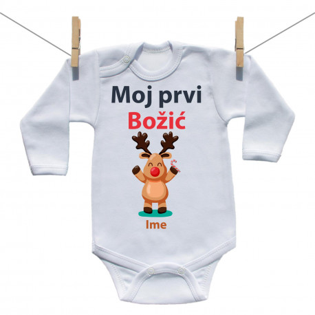 Bodije s dugim rukavom Moj prvi Božić