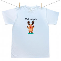 Muška majica Božić s natpisom po želji